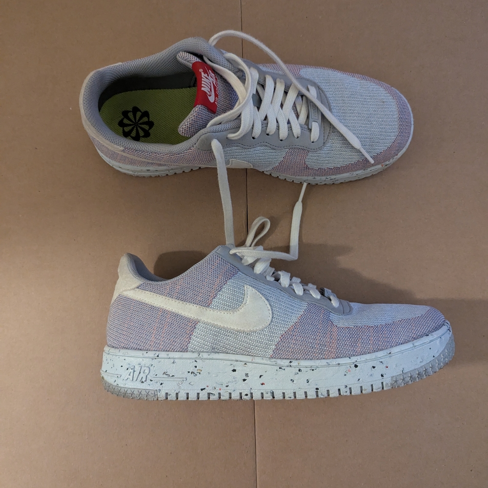 Nike Air Force 1 Pastel Blue Athletic Shoes